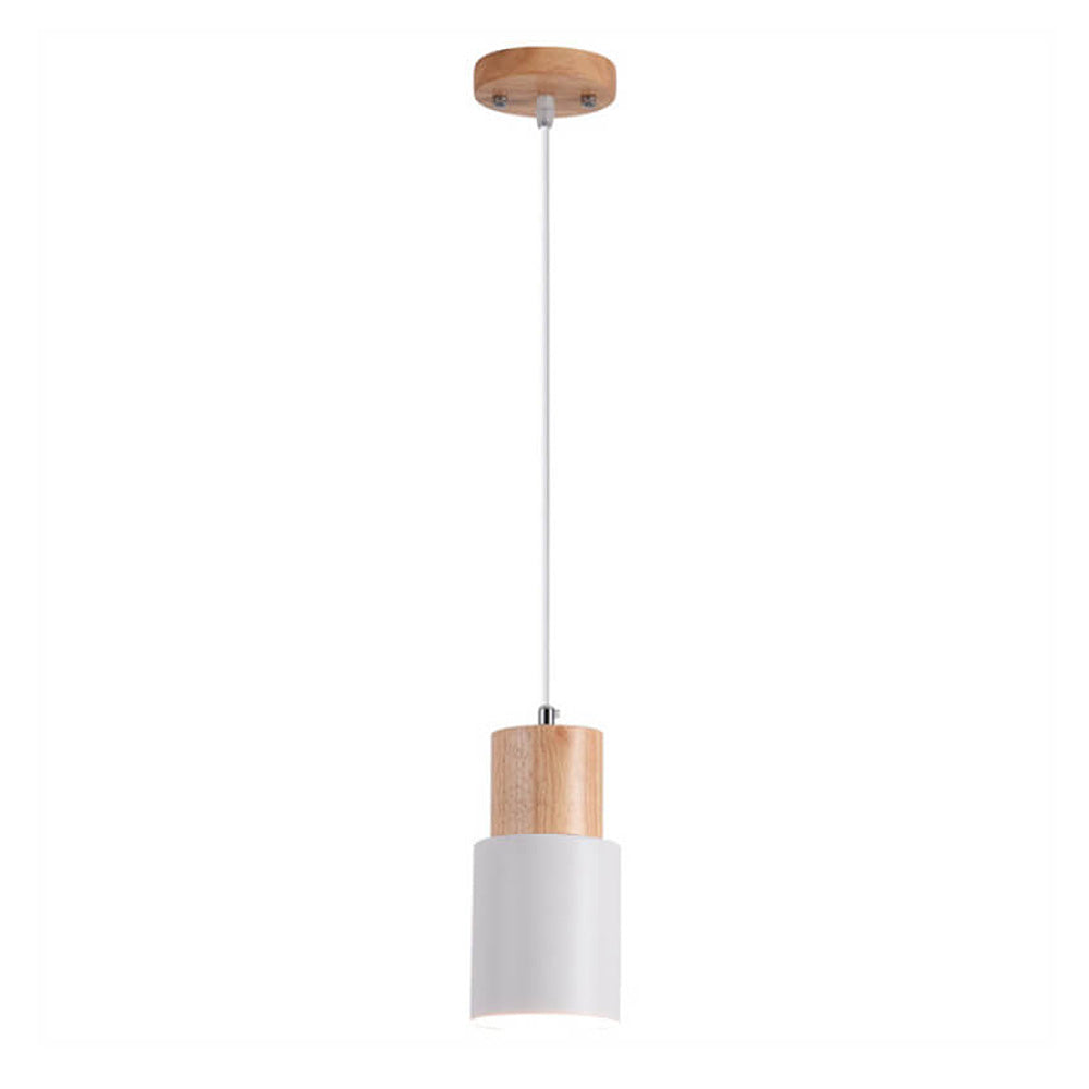 Modern Macaron Cylinder Pendant Light