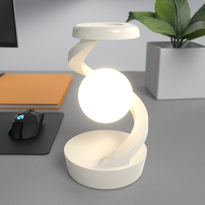 Floating Ball Wireless Table Lamp