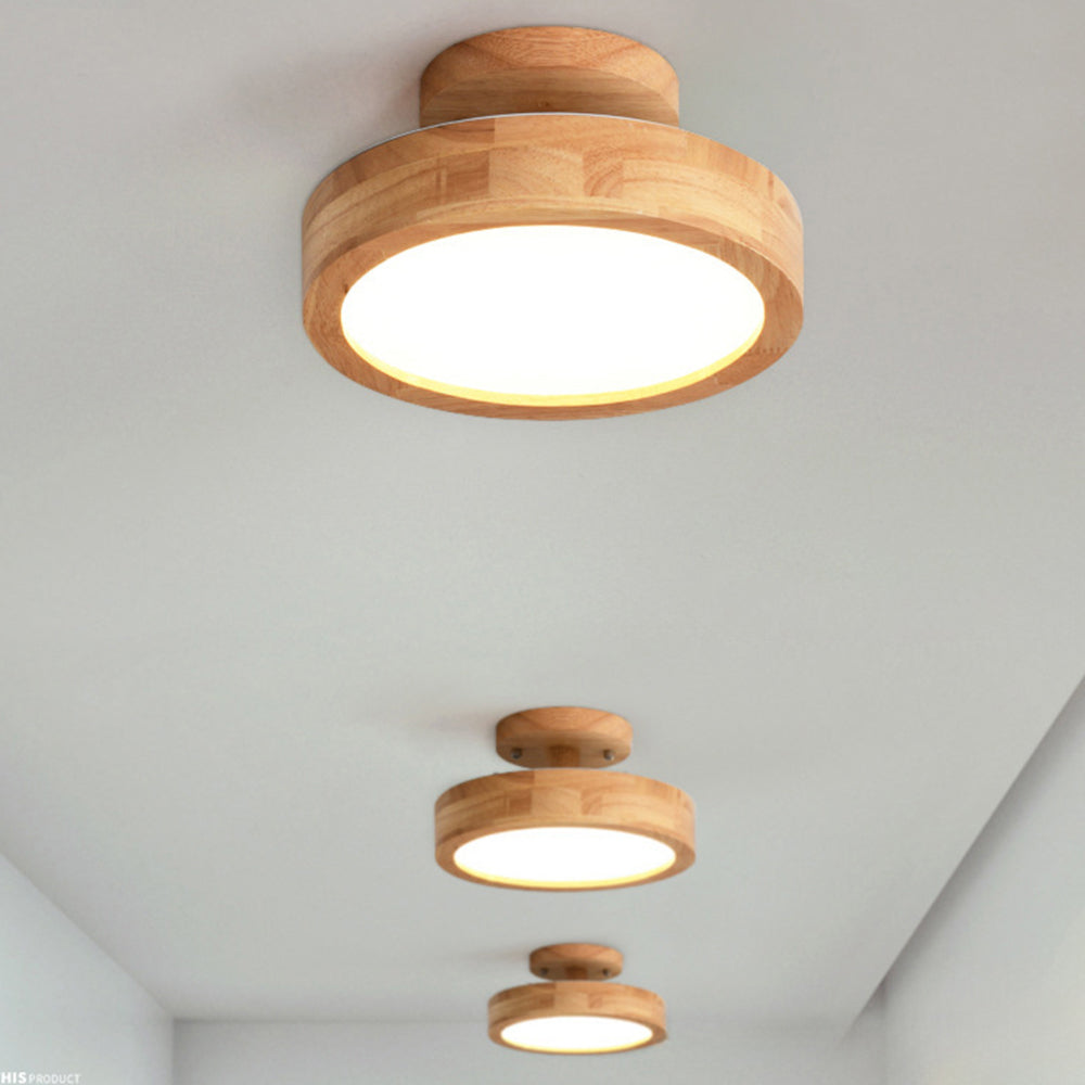 Wooden LED Ceiling Light