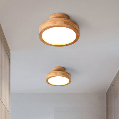 Wooden LED Ceiling Light