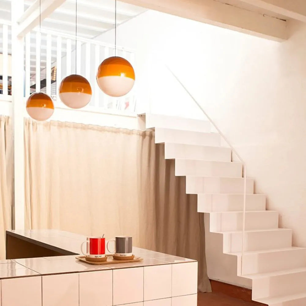 Colourful Glass Pendant Light