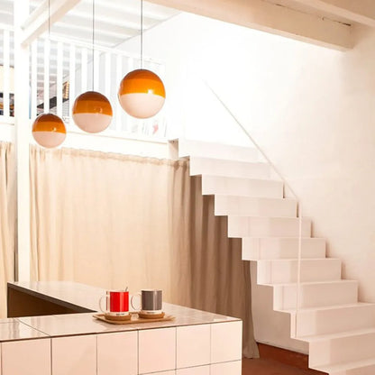 Colourful Glass Pendant Light