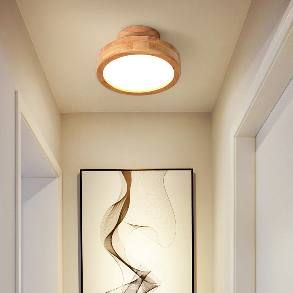 Wooden LED Ceiling Light
