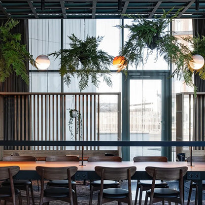 Colourful Glass Pendant Light