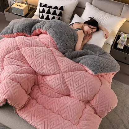 Thick Sherpa Winter Blanket | Twin (150cm x 200cm)