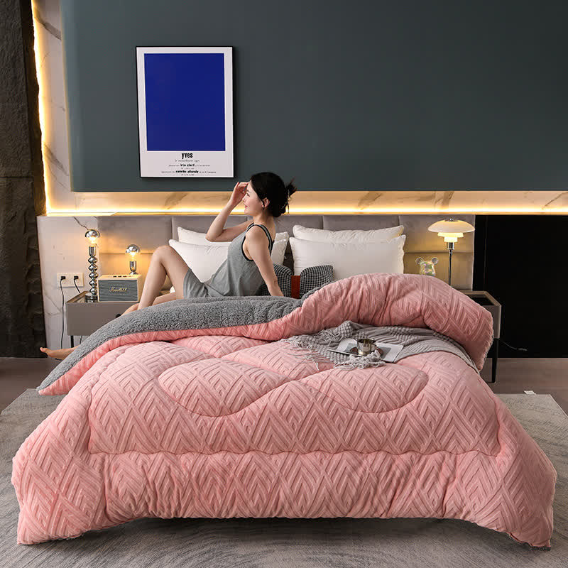 Thick Sherpa Winter Blanket | Twin (150cm x 200cm)