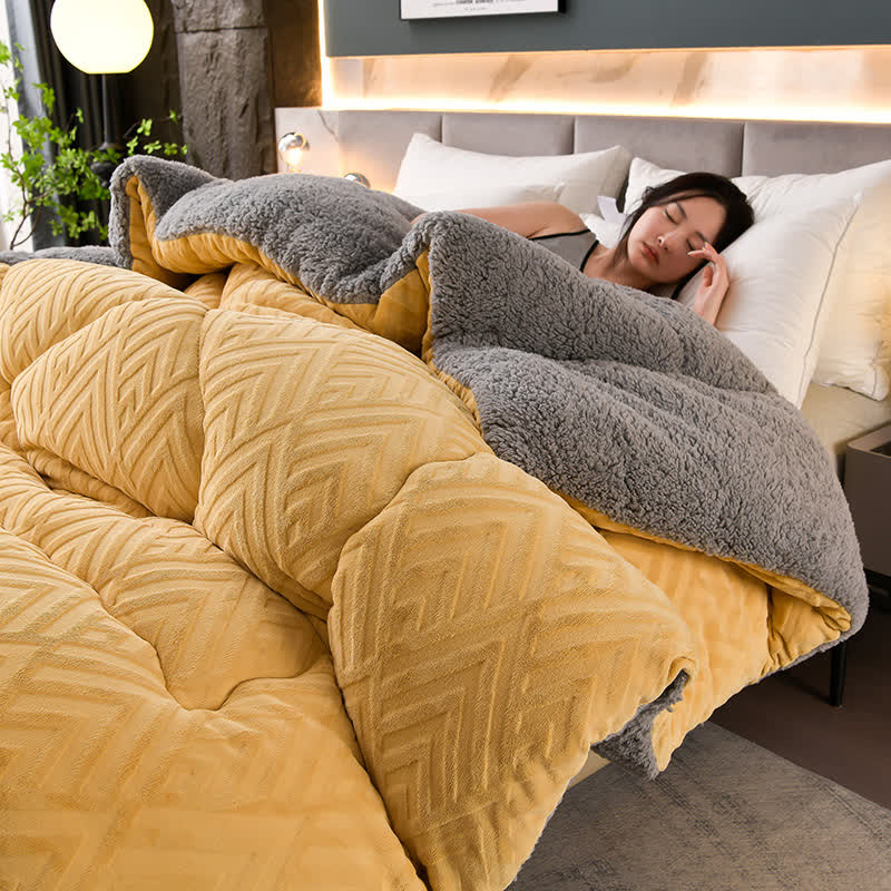 Thick Sherpa Winter Blanket | Twin (150cm x 200cm)