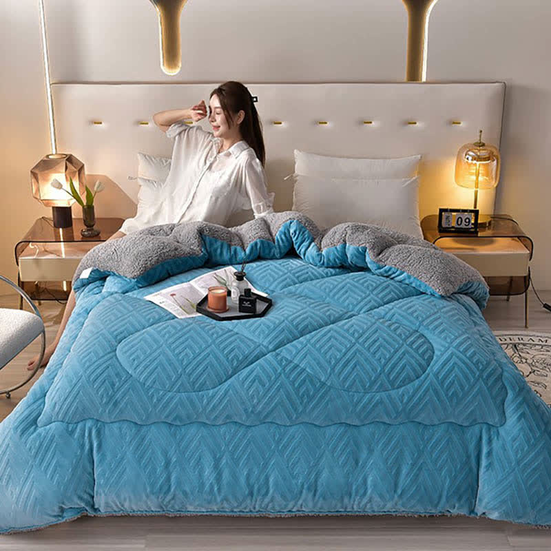 Thick Sherpa Winter Blanket | Twin (150cm x 200cm)