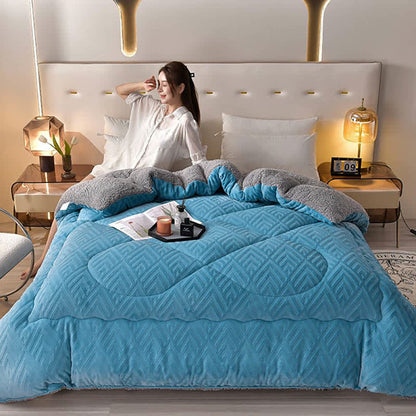 Thick Sherpa Winter Blanket | Twin (150cm x 200cm)