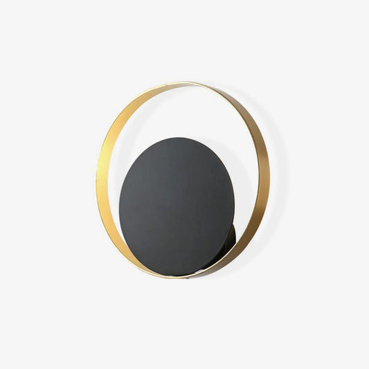 Eclipse Retro Circle Wall Light