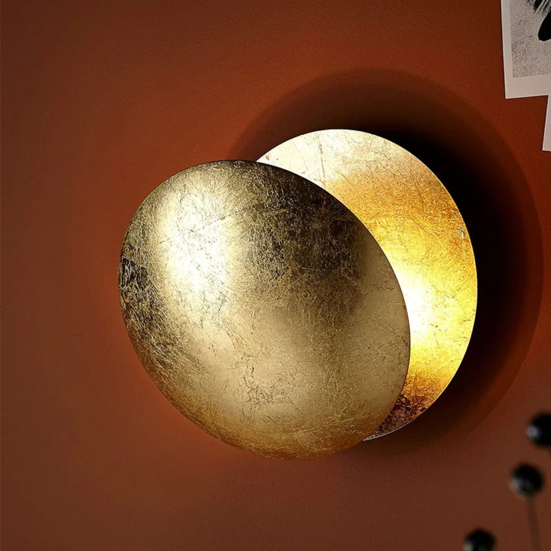 Modern Elegance Moon Eclipse Wall Lamp