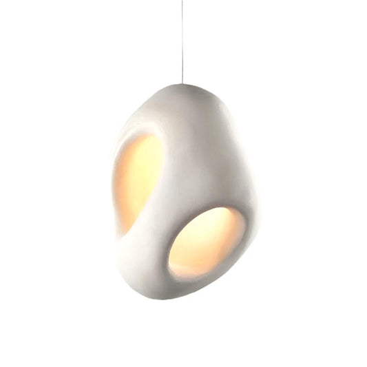 Nordic Japanese Elegance Resin Pendant Light
