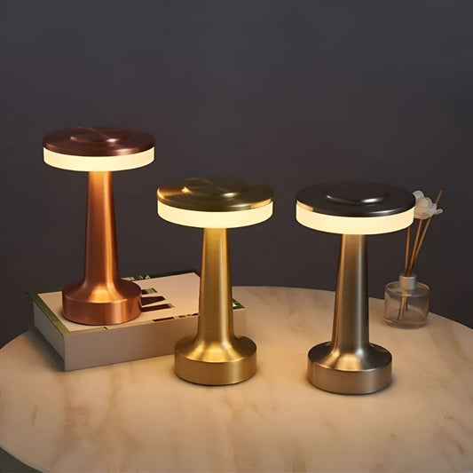 Cordless Metal LED Desk Lamp