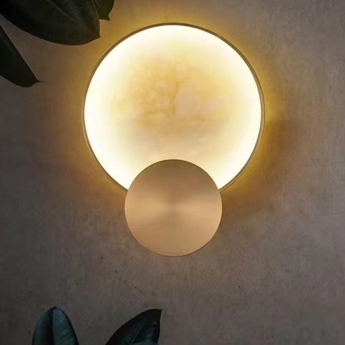 Luxury Modern Terra Svet Alabaster Wall Light