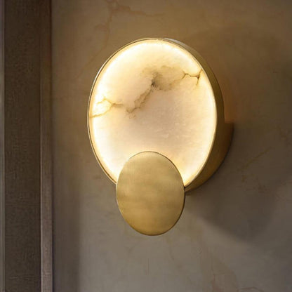 Luxury Modern Terra Svet Alabaster Wall Light