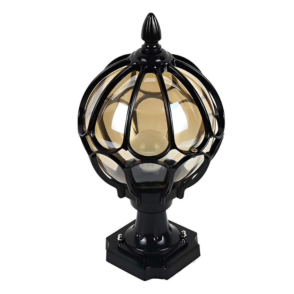 Vintage Outdoor Globe Post Light