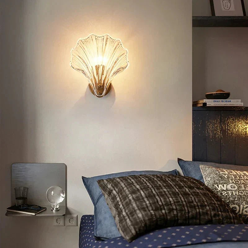 Coastal Shell Wall Sconce