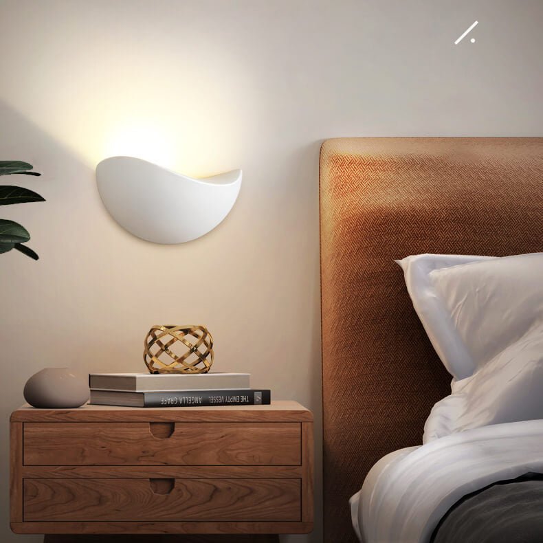 Minimalist Half-Round LED Wall Light