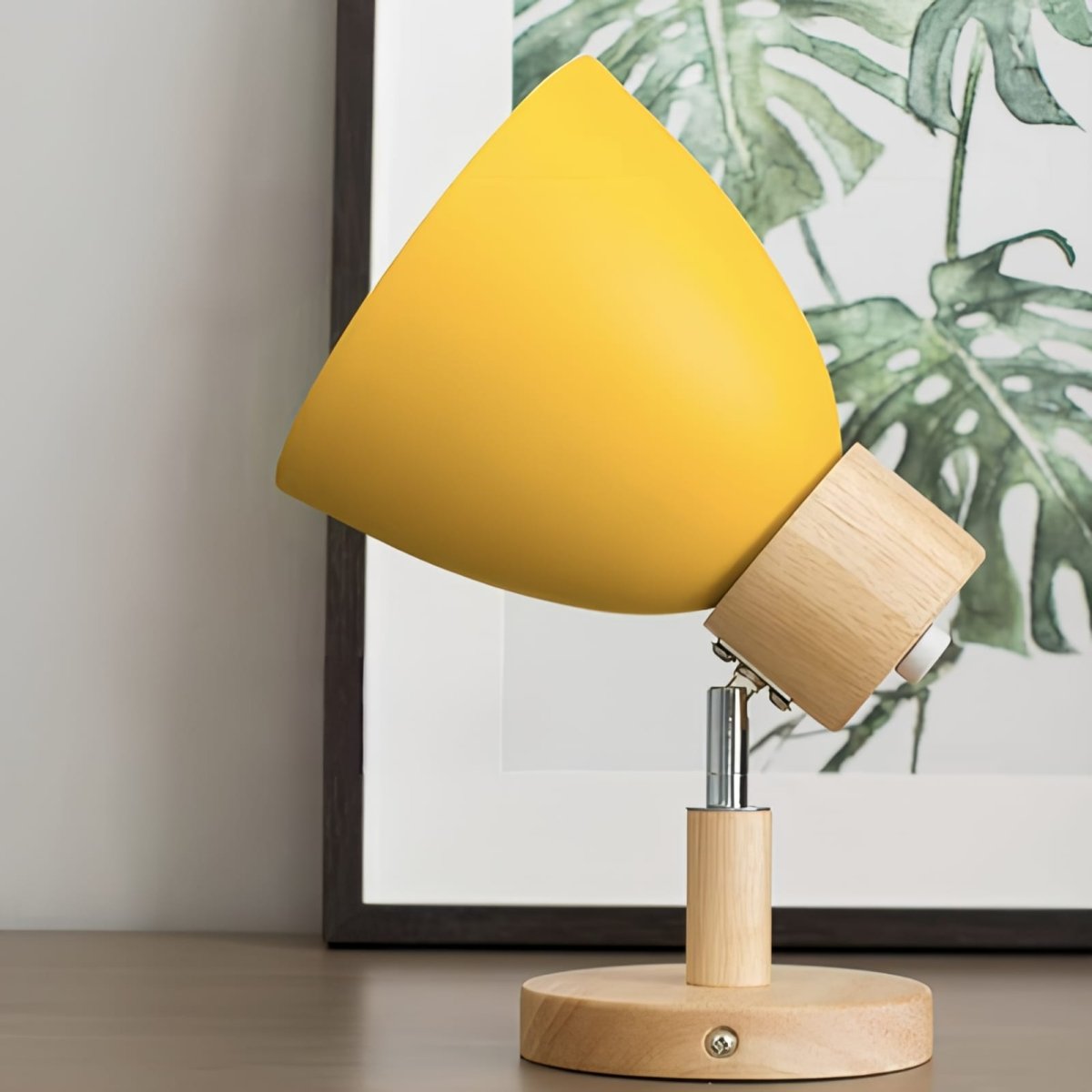 Wooden Reading Wall Lamp